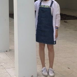 KOREAN denim overalls